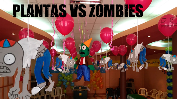 Plantas vs zombies personajes, Plantas vs zombies cumpleaños